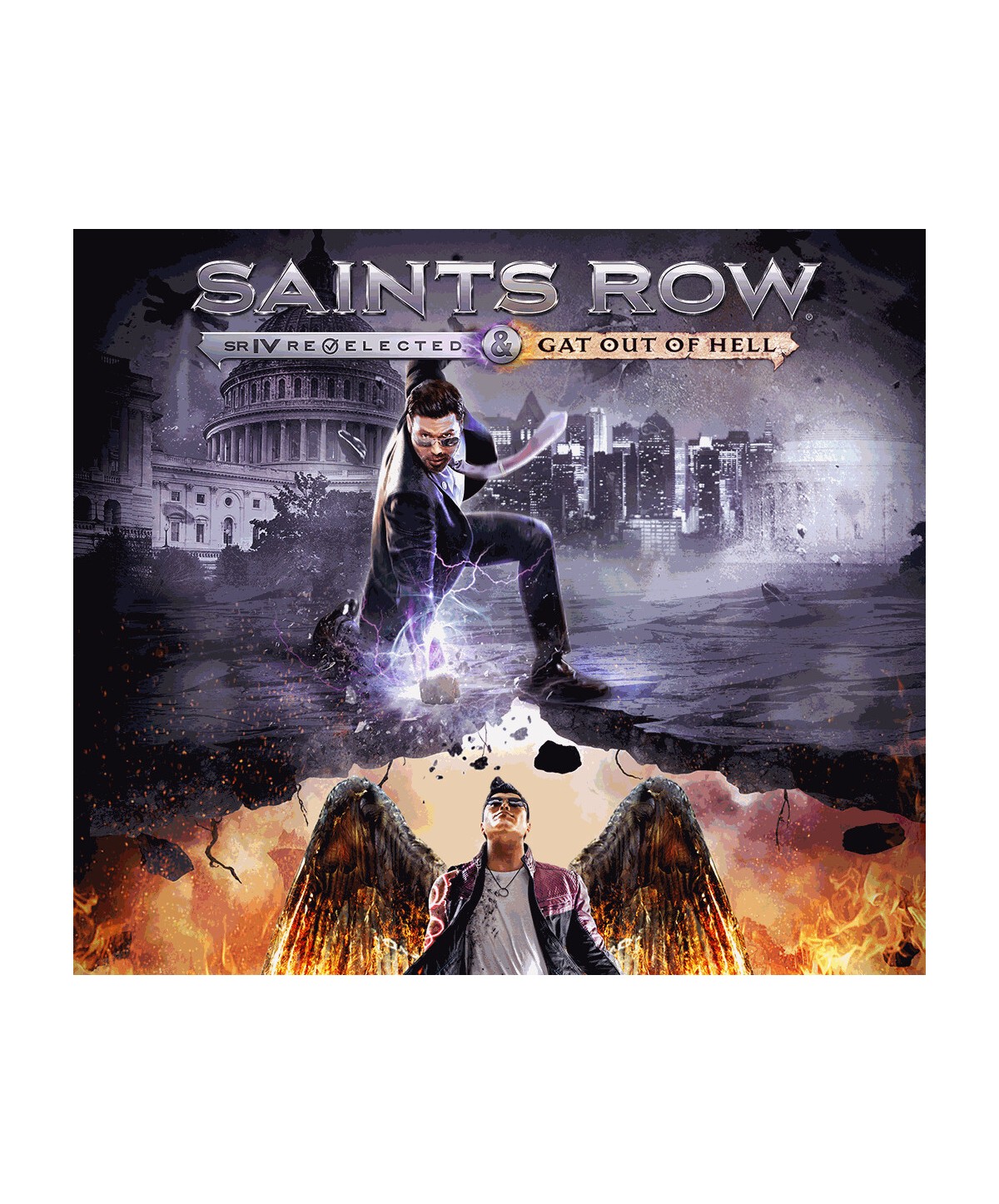 Saints Row IV: Re-Elected + Gat out of Hell XBOX One / Xbox Series X|S Xbox One Key GLOBAL